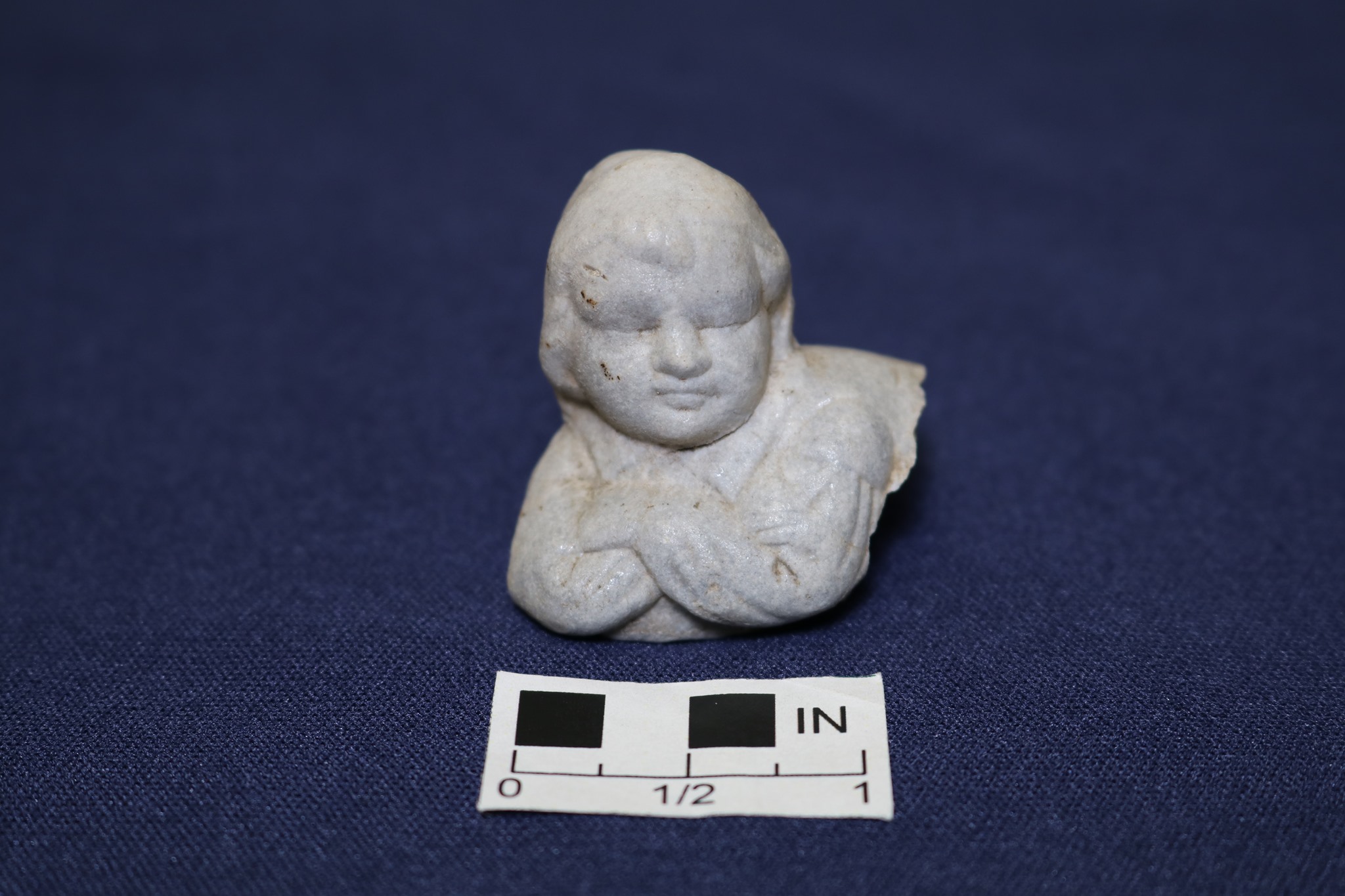 Small Parian Porcelain Bust from the Ohio/Nine Gal Tavern