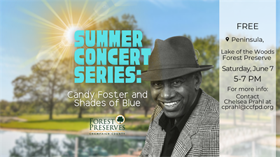 image SUMMER CONCERT SERIES: CANDY FOSTER AND SHADES OF BLUE