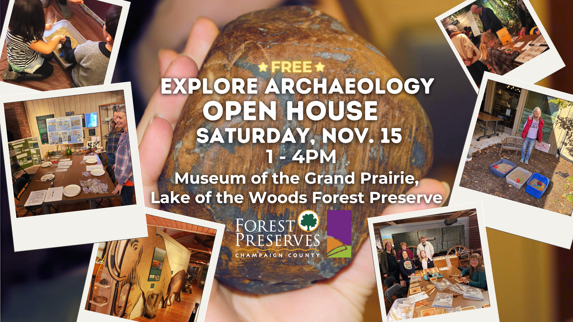 EXPLORE ARCHAEOLOGY OPEN HOUSE